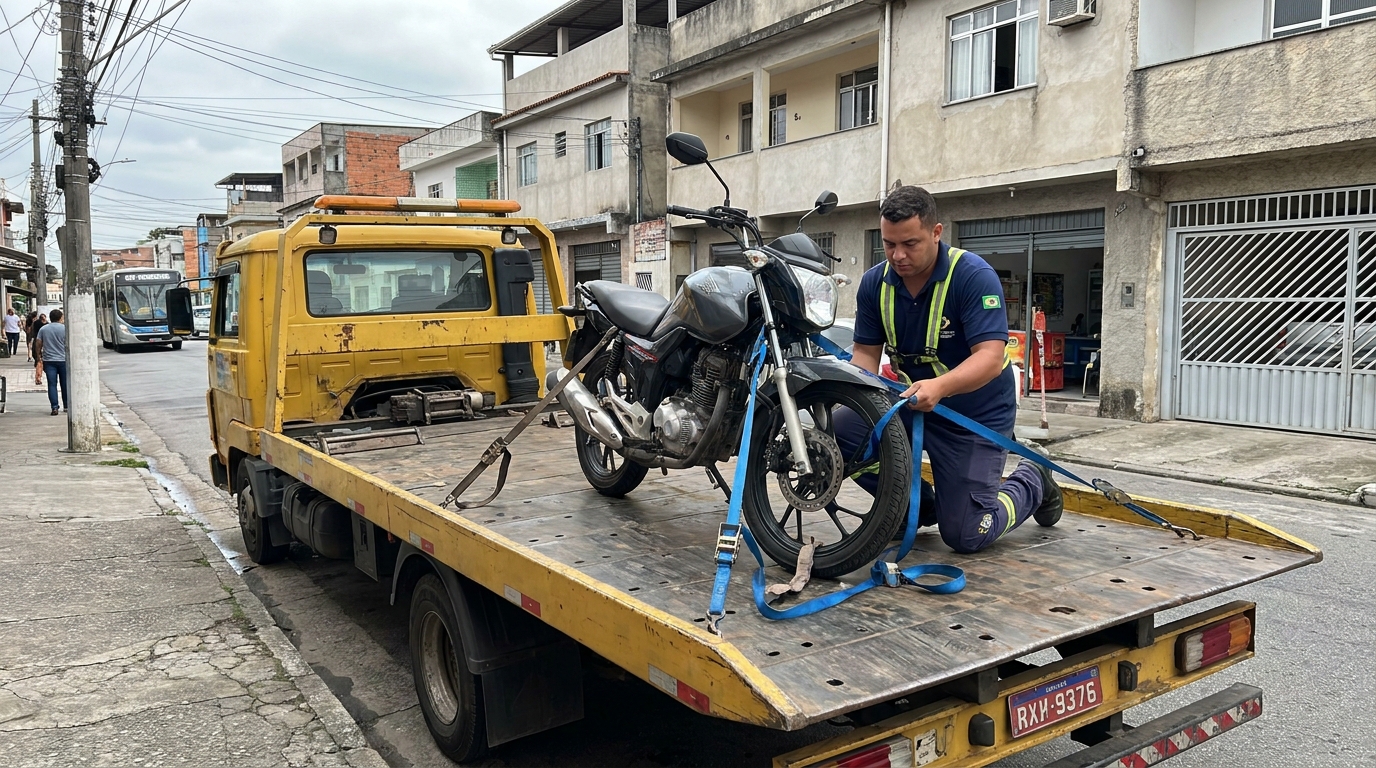 Guincho para Moto em Taboão da Serra‑SP